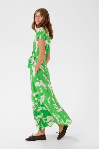 Arjana Green Maxi Dress