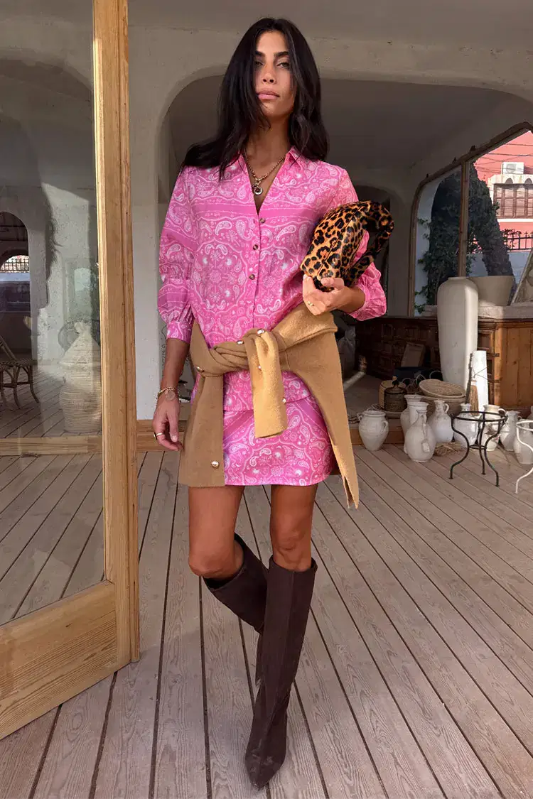 Pink Bandana Miley Shirt - Image 3