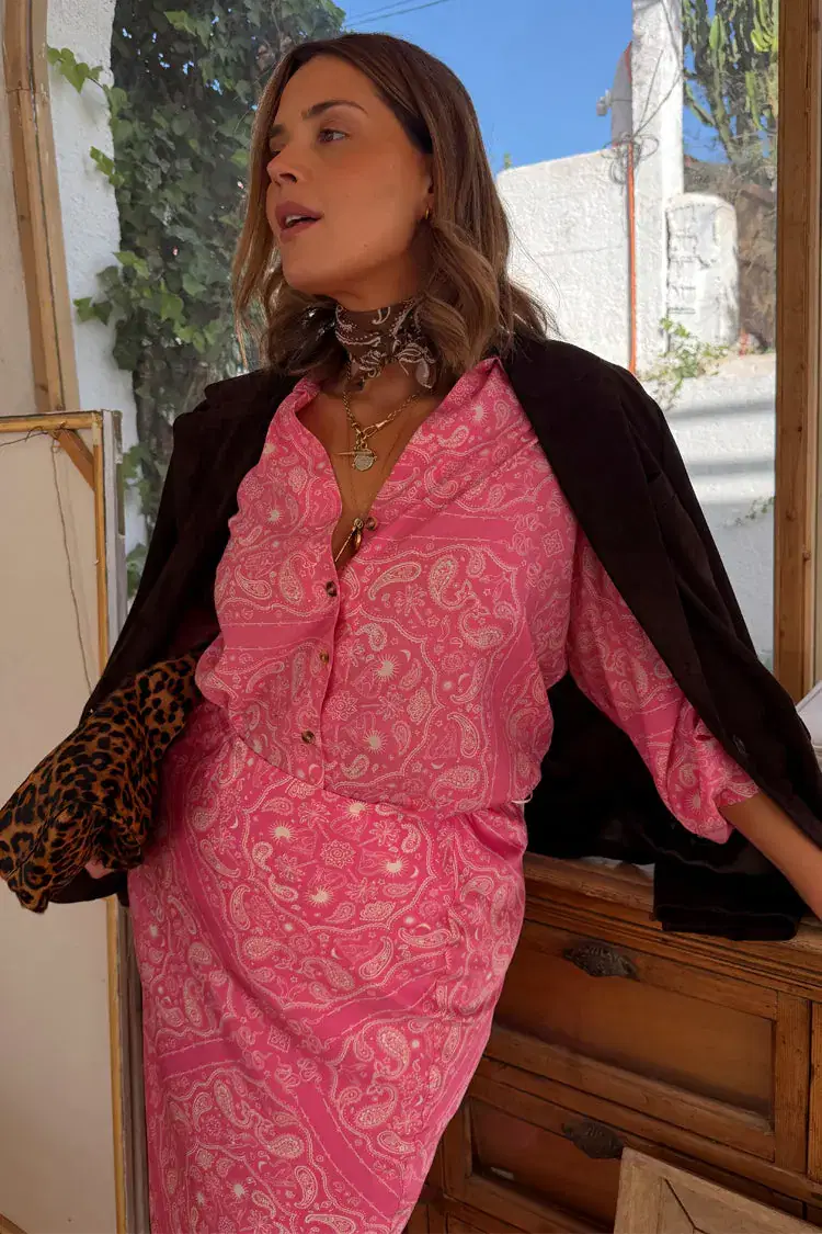 Pink Bandana Miley Shirt - Image 2