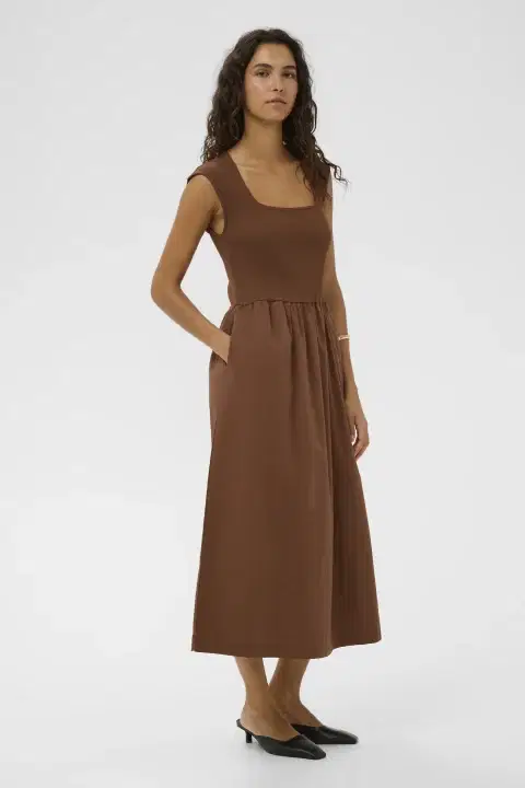 Simone Phoebe Cappuccino Dress