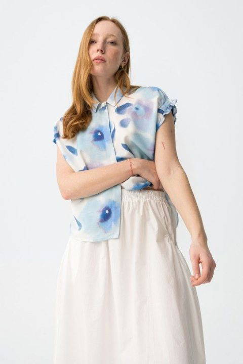 Petala Blue Blouse