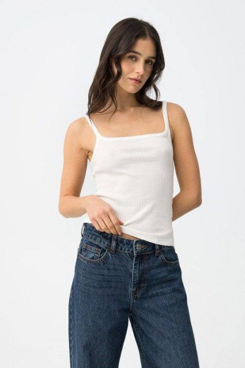 Olive Thin Strap Vests 3 Pack