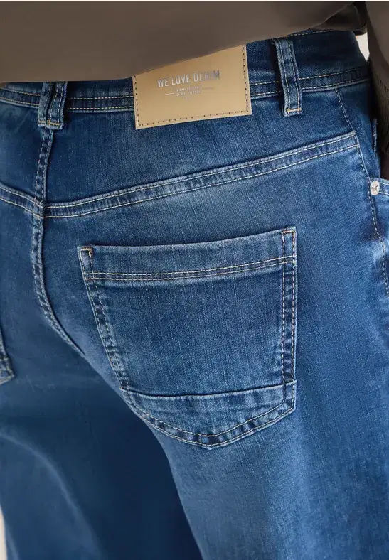 Cecil Neele Wide Leg Jeans - Image 5