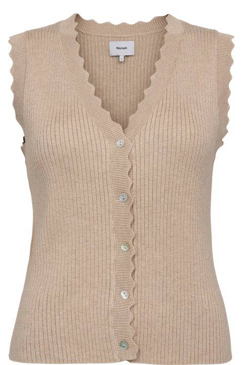 Nudeidra Beige Vest