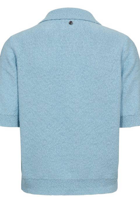 Nuzola Airy Blue Cardigan