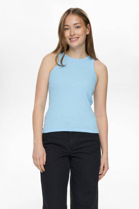 Numakeny Airy Blue Tank Top