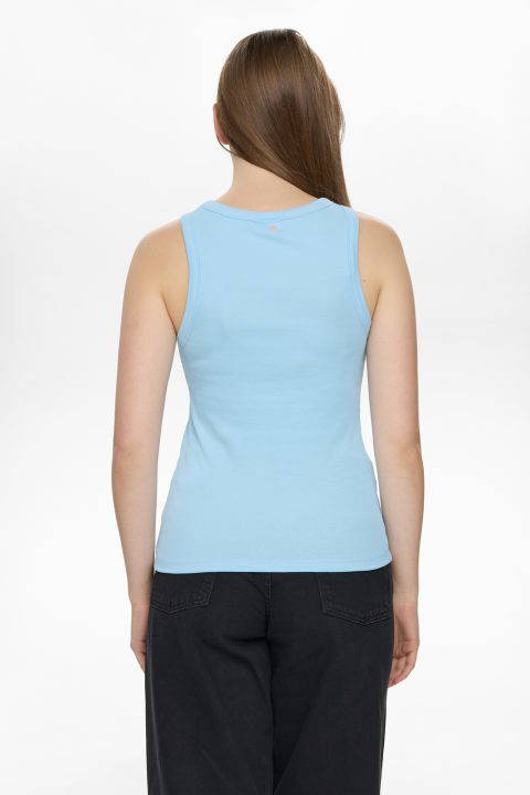 Numakeny Airy Blue Tank Top