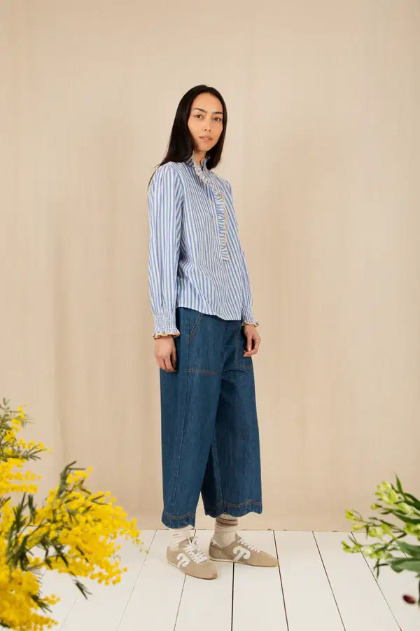 Aida Blue Shirt - Image 3