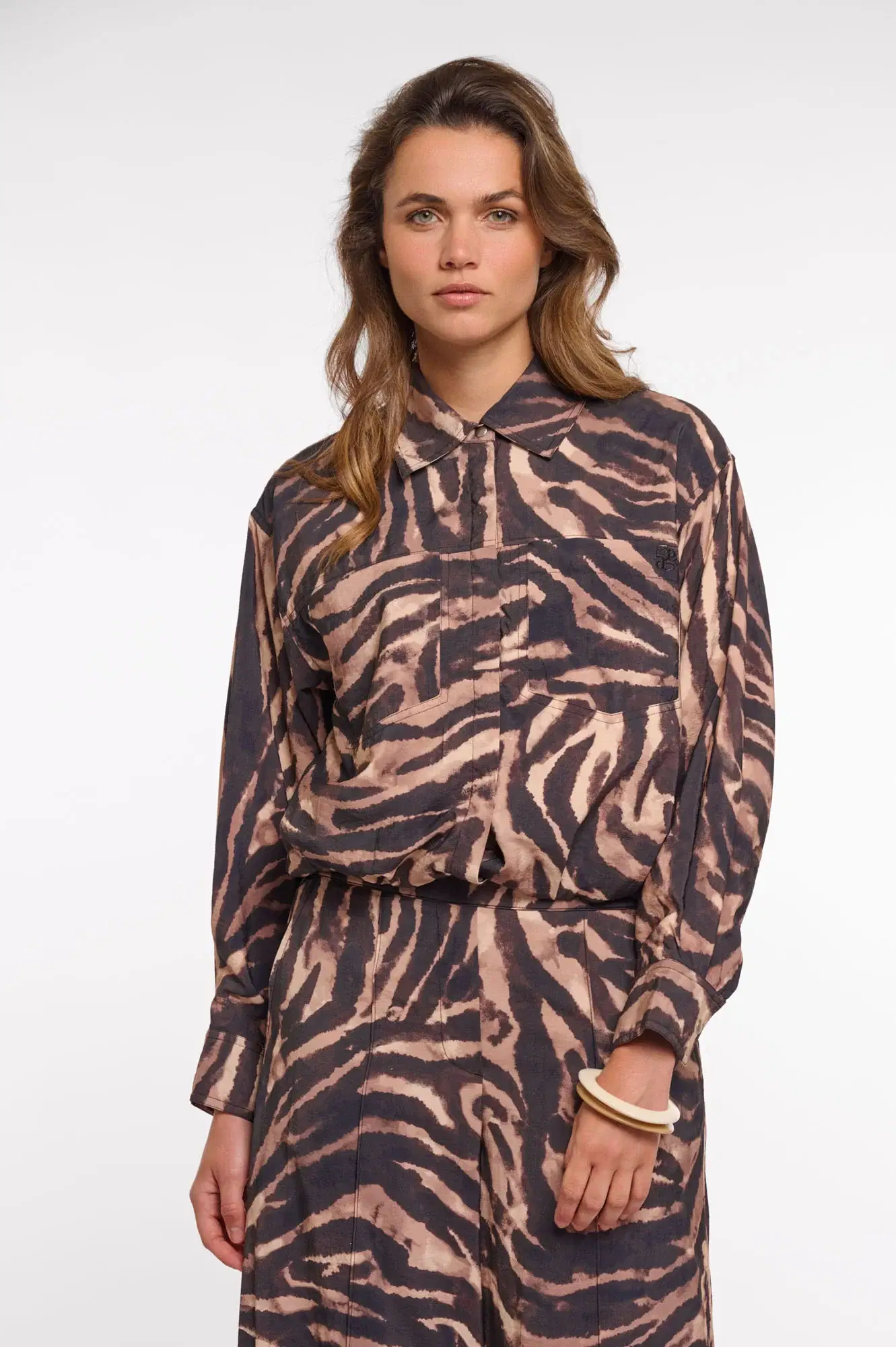 Auda Zebra Blouson Jacket