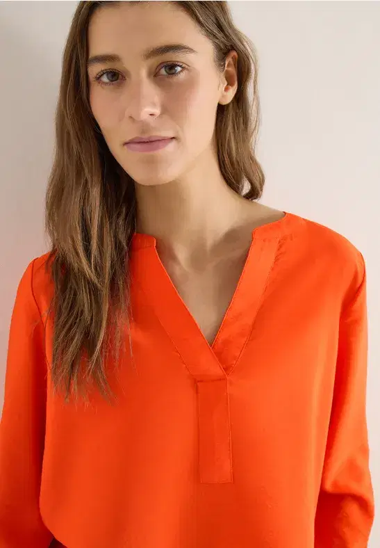Cecil Orange Blouse - Image 3