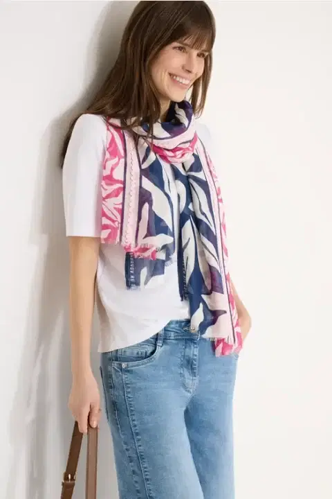 Cecil Pink Scarf