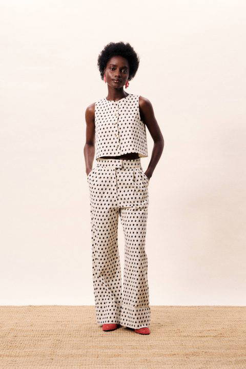 Isolde Cream Trousers