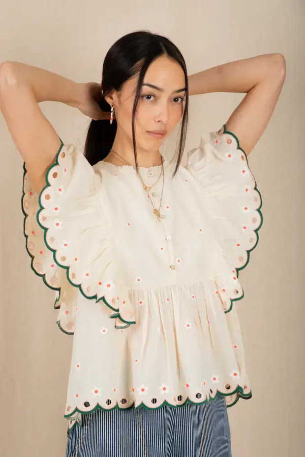 Darcy Ecru Top - Image 3