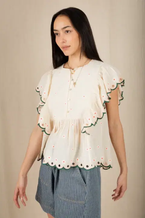 Darcy Ecru Top