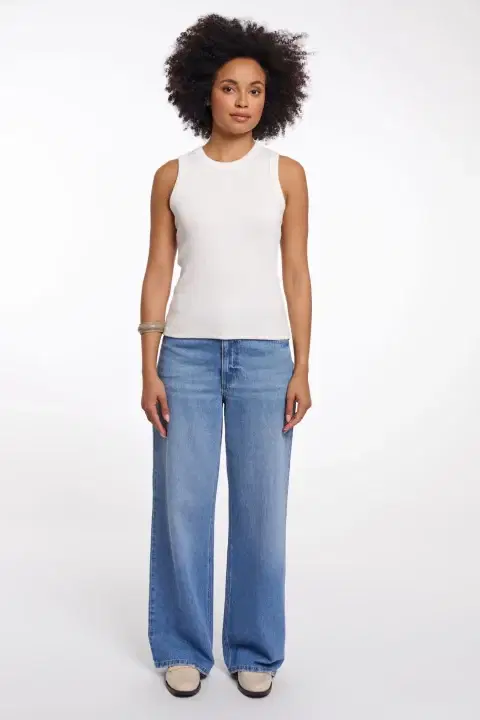 Filipa White Tank Top