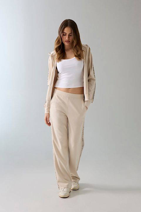North Cream Sweat Pants