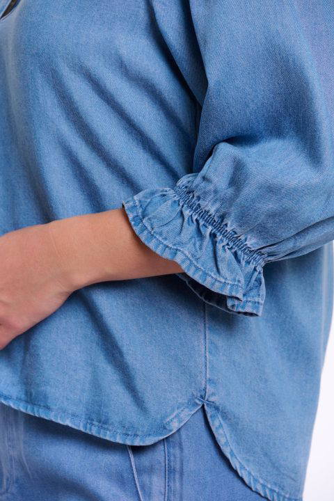 Kamar Denim Blouse