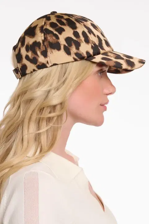 Lily Leopard Cap