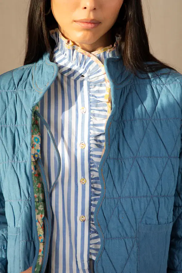 Mikka Green Reversible Jacket - Image 9