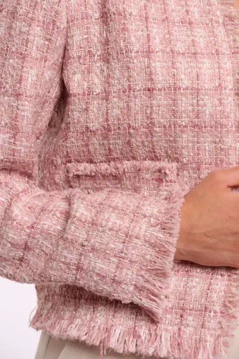 Marissa Pink Tweed Jacket