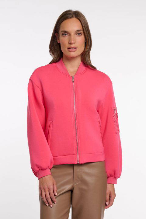 Noon Pink Punch Bomber Jacket