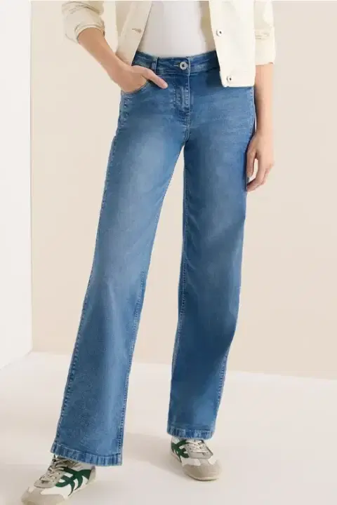 Cecil Toronto Wide Leg Jeans