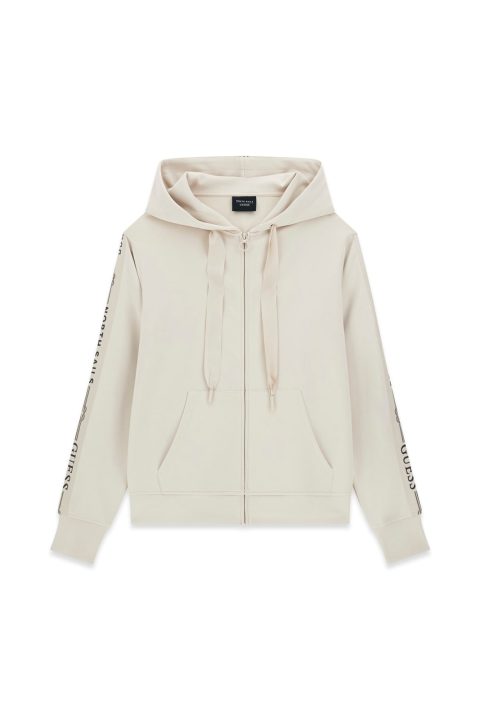North Cream Zip Hoodie