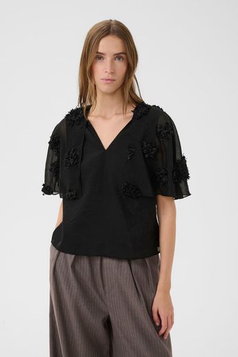 Frederikke Black Blouse