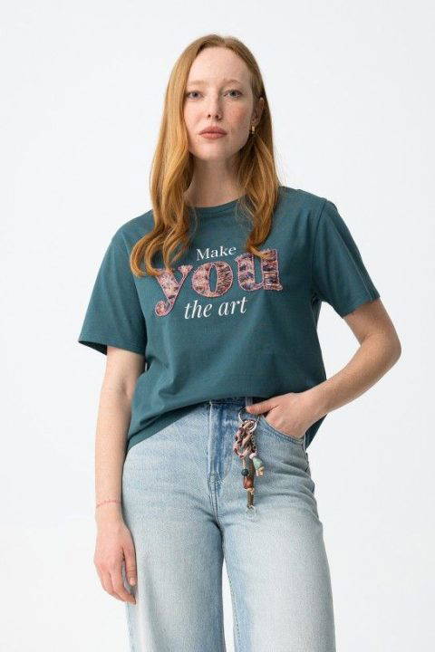 Skitty Teal T-Shirt