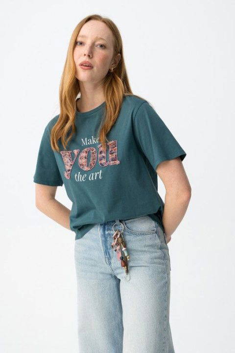 Skitty Teal T-Shirt