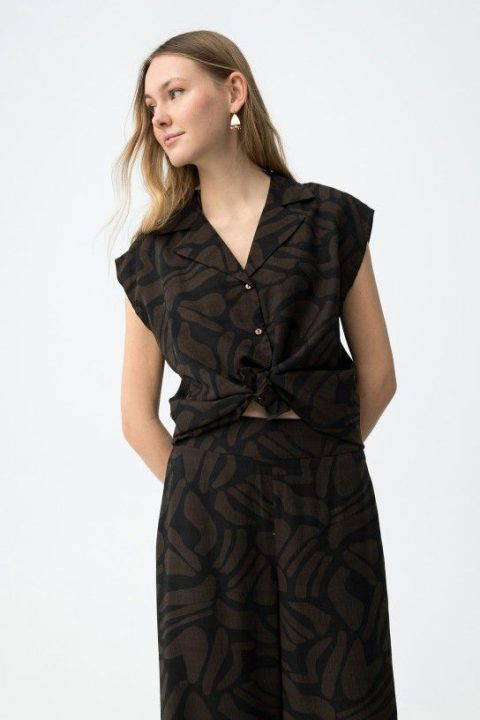 Positano Black Shirt