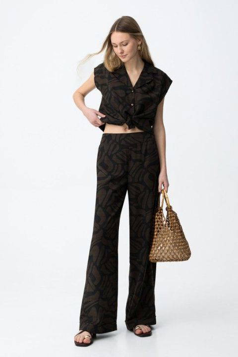 Positano Black Trousers