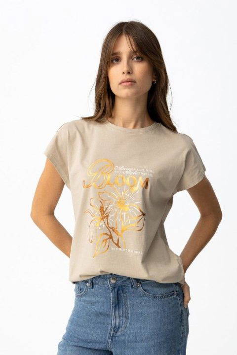 Madrid Beige T-Shirt
