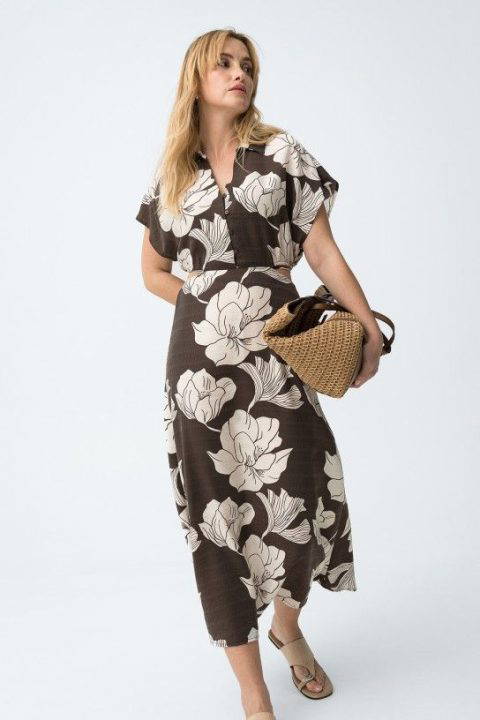 Corneto Brown Dress
