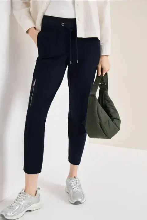 Cecil Tracey Navy Trousers