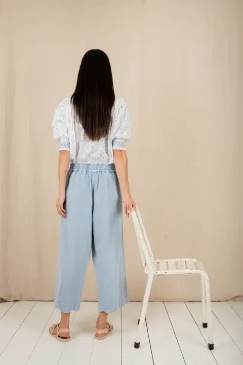 Aide Trouser – Ice Blue