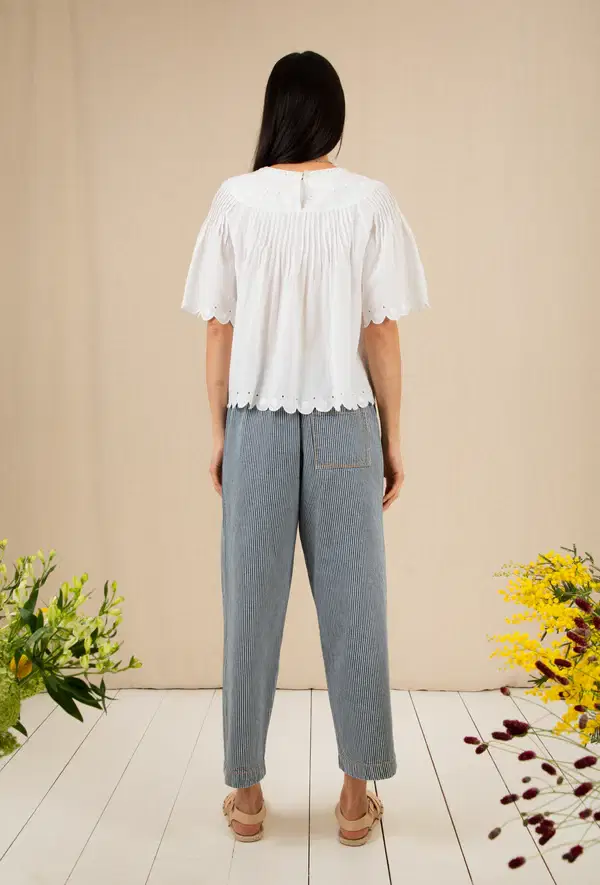 Flora White Top - Image 3