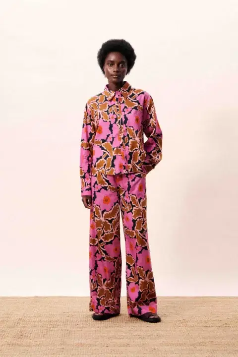 Lotus Vitoria Pink Trousers