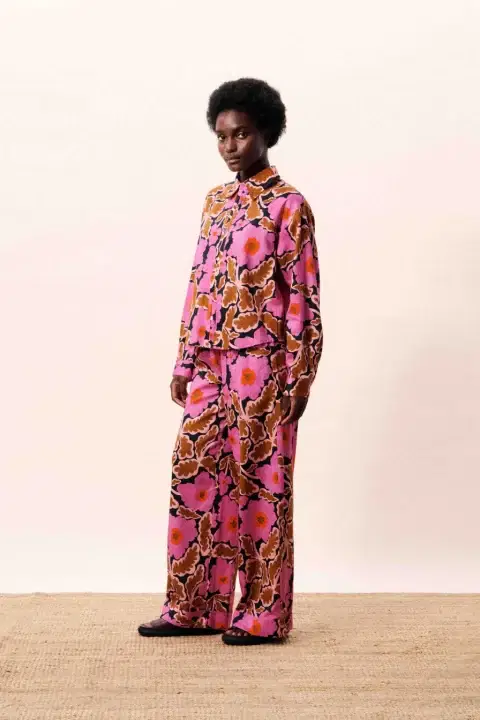 Lotus Vitoria Pink Trousers