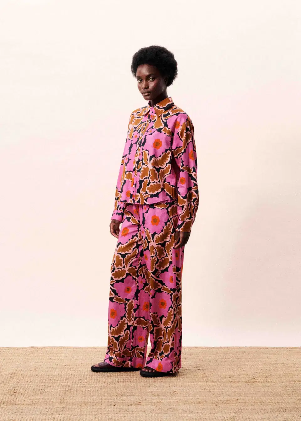 Lotus Vitoria Pink Trousers - Image 2