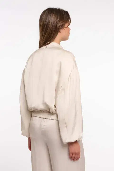 Flore Birch Bomber Jacket