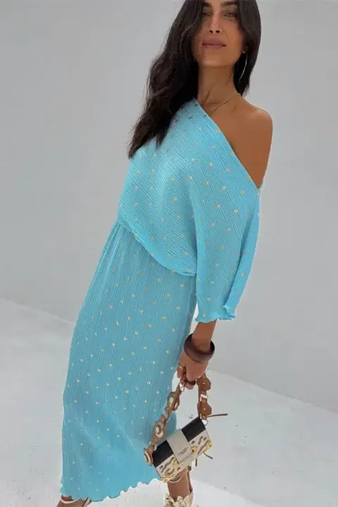 Never Fully Dressed Plisse Tilly Dress