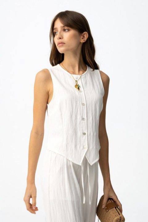 Augusta White Top