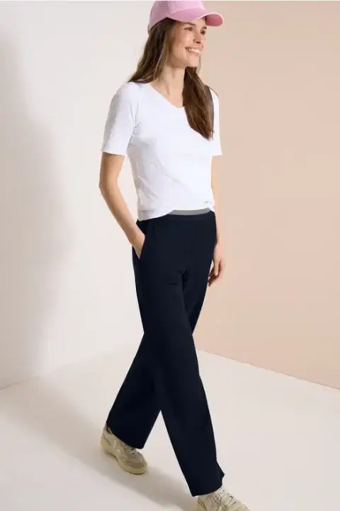Cecil Neele Navy Trousers