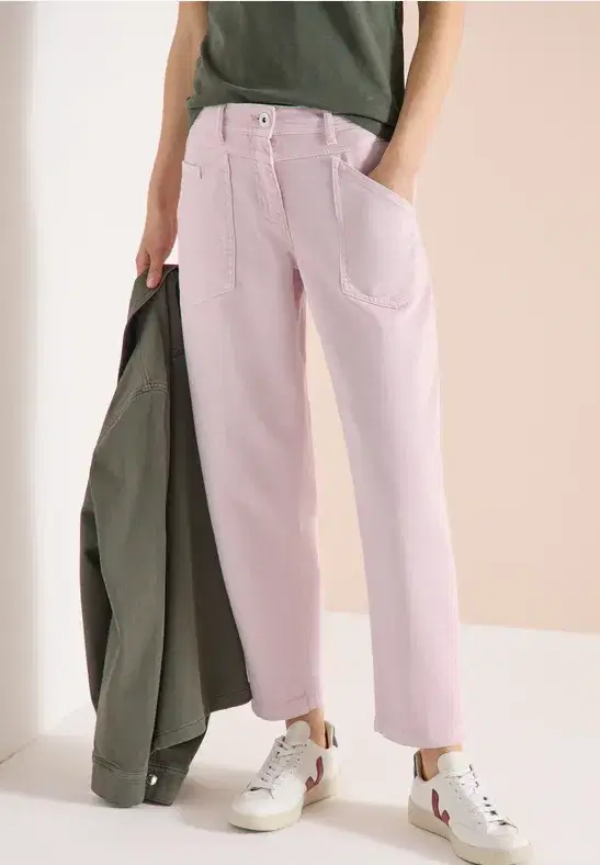 Cecil Blush Barrel Jeans - Image 2