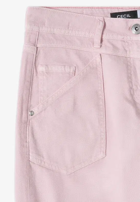Cecil Blush Barrel Jeans - Image 6