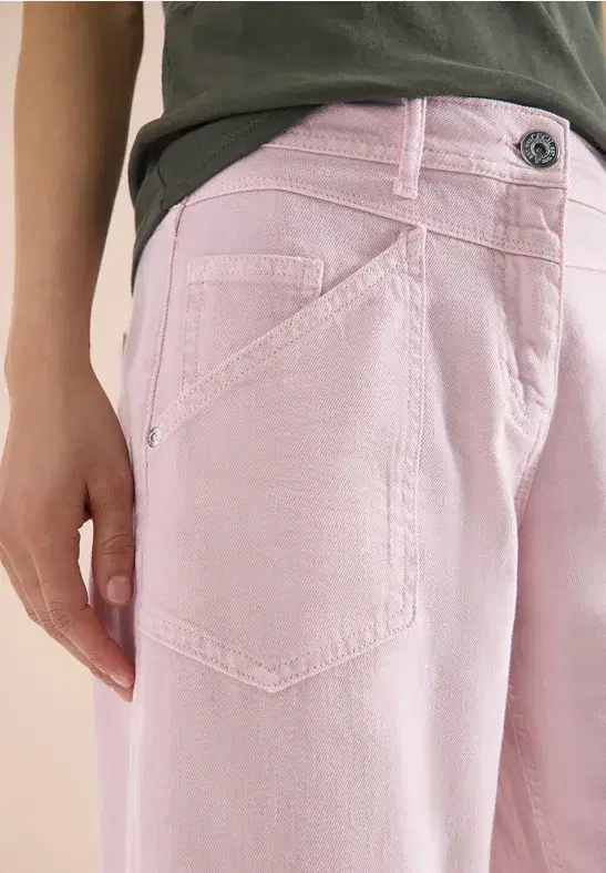 Cecil Blush Barrel Jeans - Image 5