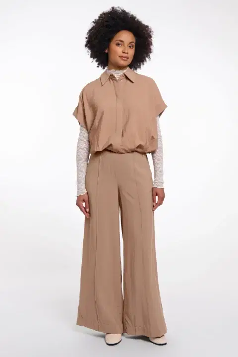 Darja Rosy Brown Trousers