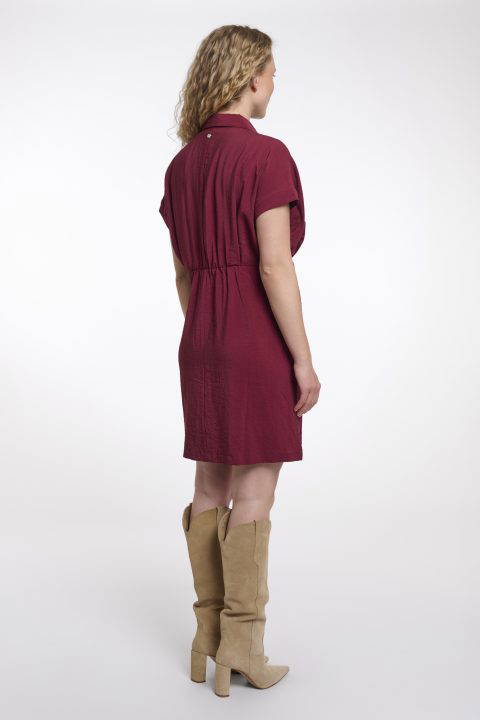 Helien Wine Dress