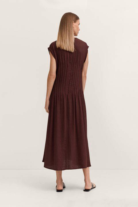Bordeaux Midaxi Dress